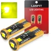 194 168 W5W LED CANBUS Error Free Interior Door Dome Map Trunk Lights | Golden Yellow, 2 Bulbs
